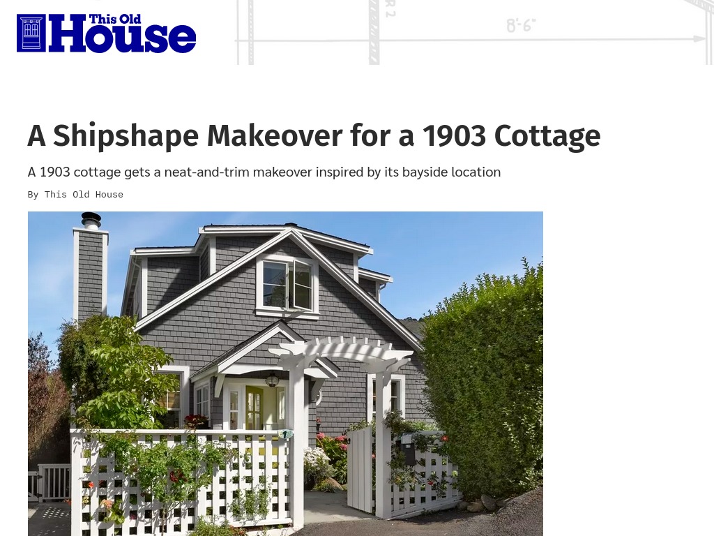 As Featured On This Old House The Magazine